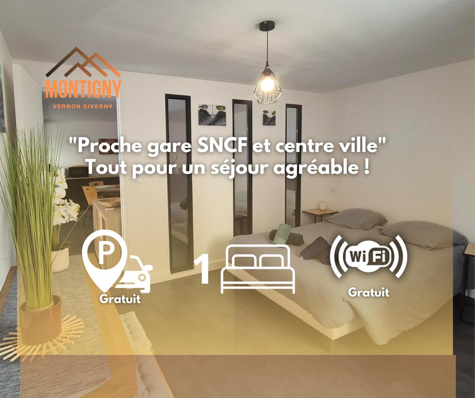 Apartamento Le Montigny Vernon  Exterior foto